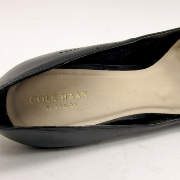 cole haan harlow open toe pump